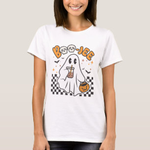 Spooky Season Cute Boujee Ghost Halloween Costume T-Shirt