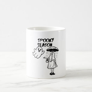 Spooky Season Cute Ghost Halloween Coffee Mug