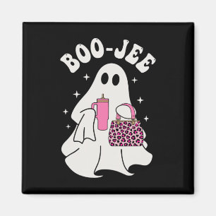 Spooky Season Cute Ghost Halloween Costume Boo-jee Magnet