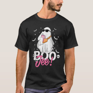 Spooky Season Cute Ghost Halloween Costume Boujee T-Shirt