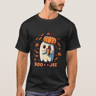 Spooky Season Cute Ghost Halloween Costume Boujee T-Shirt