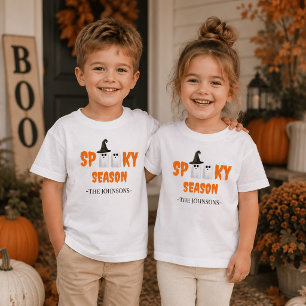 Spooky Season – Cute Halloween Outfiit Toddler T-Shirt