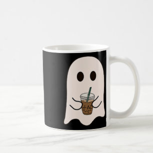 Spooky Season Cute Little Ghost Ice Coffee Hallowe Mug