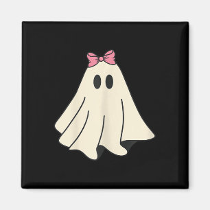 Spooky Season Cute Retro Ghost Halloween Costume Magnet