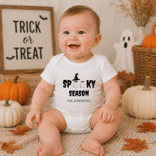 Spooky Season – First Halloween Outfit Baby Bodysuit