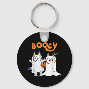 Spooky Season Funny Ghost Booey Halloween For Men  Key Ring