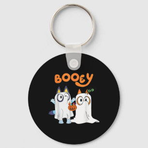 Spooky Season Funny Ghost Booey Halloween For Men  Key Ring
