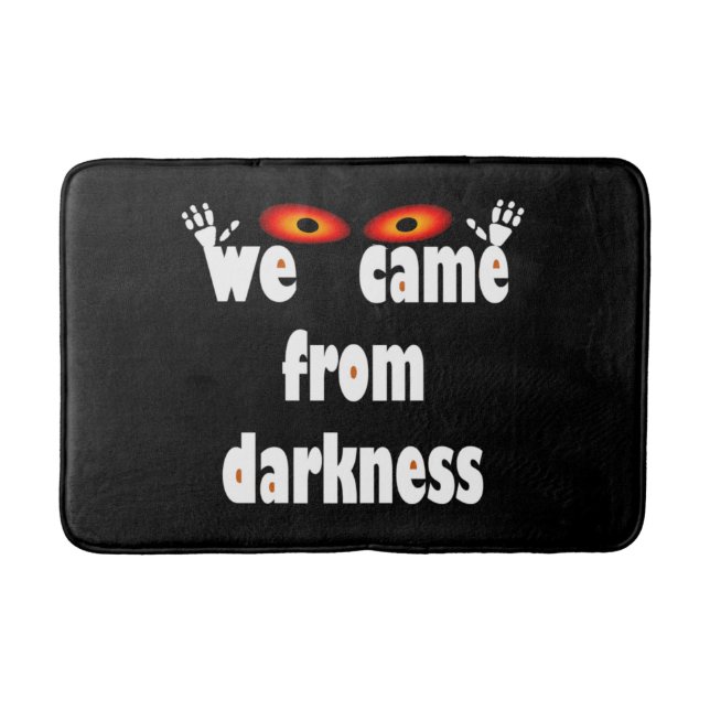 Spooky season funny Halloween Bath Mat (Front)