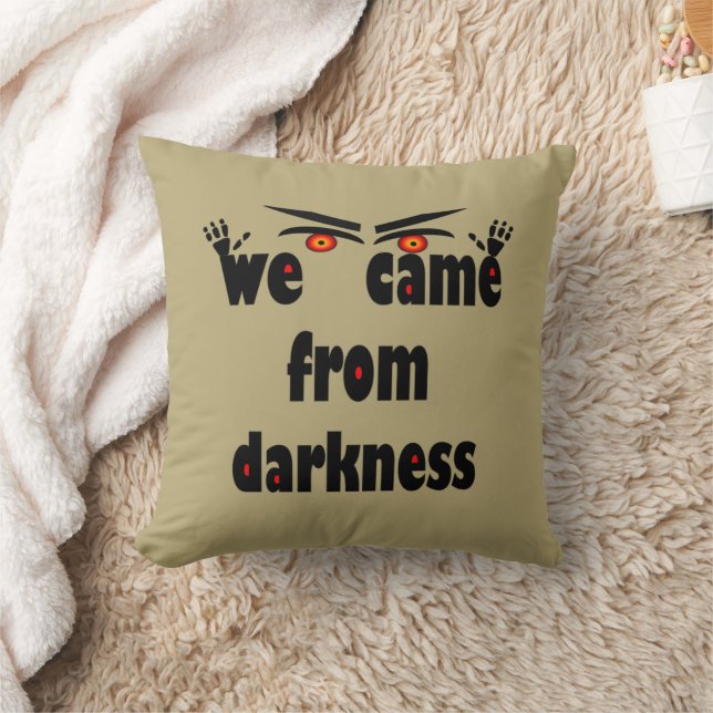 Spooky season funny Halloween Cushion (Blanket)