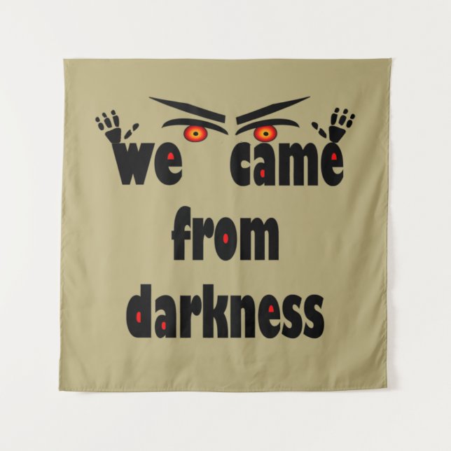 Spooky season funny Halloween Tapestry (Front)