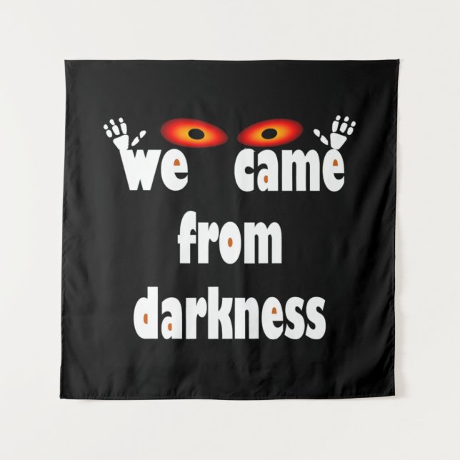 Spooky season funny Halloween Tapestry (Front)