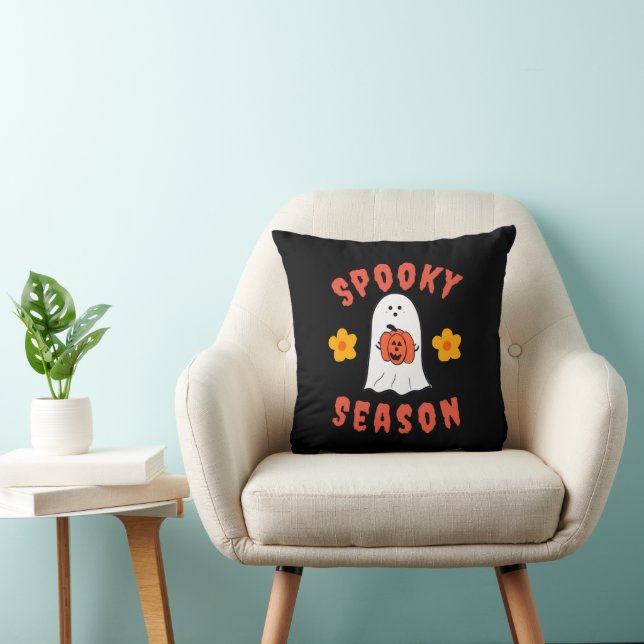 Spooky Season Ghost Cushion (Chair)
