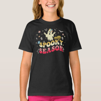 Spooky Season, Ghost Pumpkin bat T-Shirt