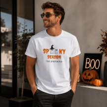 Spooky Season Ghost Shirt – Funny Halloween Tee
