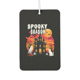Spooky Season Halloween (2) Car Air Freshener