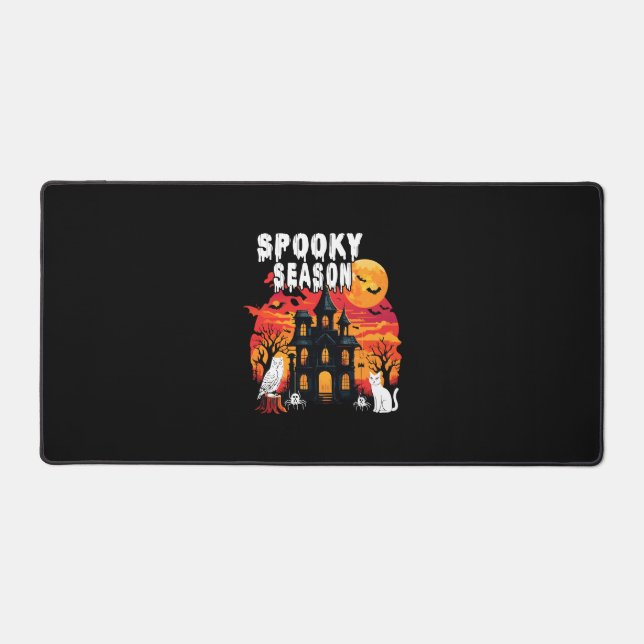Spooky Season Halloween (2) Desk Mat (Front)