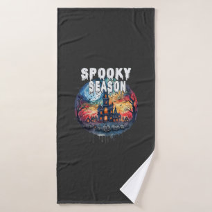 Spooky Season Halloween Bath Towel