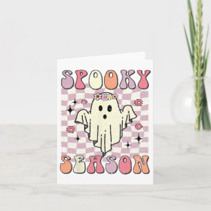 Spooky Season Halloween Costume Card