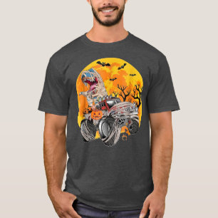 Spooky Season Halloween Monster Truck Pumpkin Mumm T-Shirt