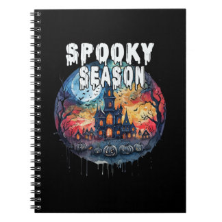 Spooky Season Halloween Notebook
