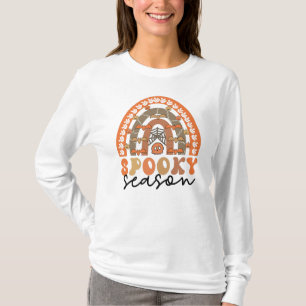 Spooky Season Halloween Rainbow Fall T-Shirt