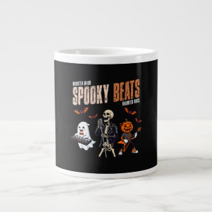 Spooky Season Halloween Rock Band Large Coffee Mug