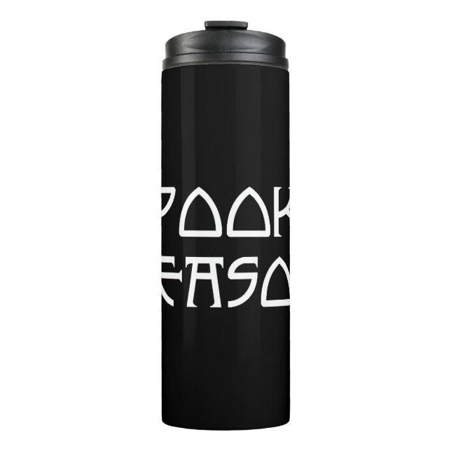 Spooky Season, Halloween Shirt, Spooky Shirt Thermal Tumbler (Front)