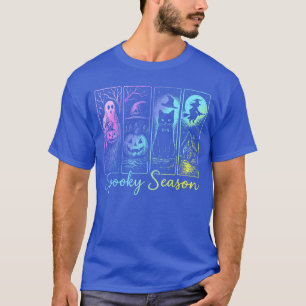 Spooky Season Halloween Vintage Halloween Horror N T-Shirt