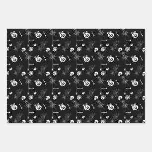 “Spooky Season” Halloween Wrapping Paper