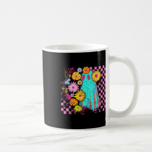 Spooky Season Happy Halloween Funny Ghost Wildflow Coffee Mug