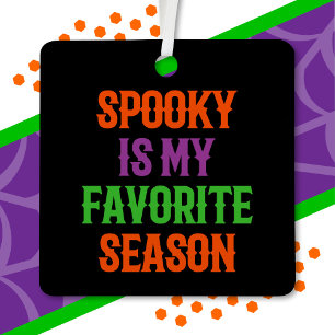 Spooky Season Happy Halloween Funny Halloween Metal Tree Decoration