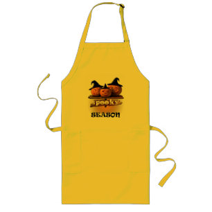spooky season Happy Halloween Long Apron