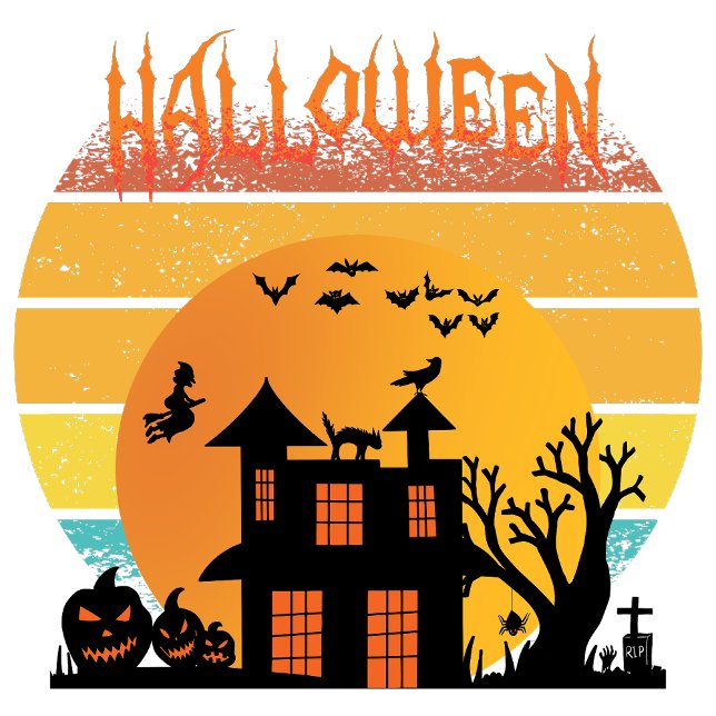 Spooky Season Hoodie (In the moonlit mist, a gothic ghost appears.)