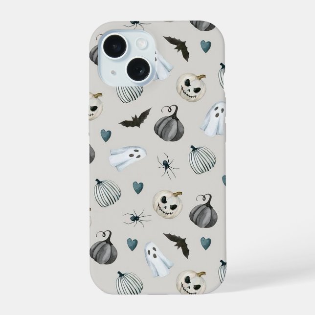 Spooky Season iPhone 15 Case (Back)