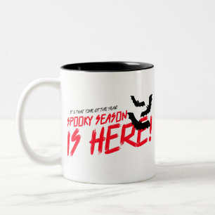 Spooky Season Is Here Classic Mug – Halloween Bats