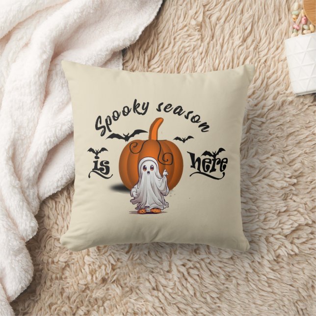 Spooky season is here funny halloween cushion (Blanket)