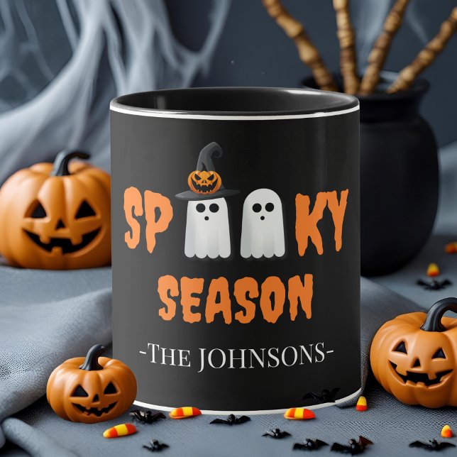 Spooky Season Mug – Ghost Halloween Coffee Cup (Creator Uploaded)