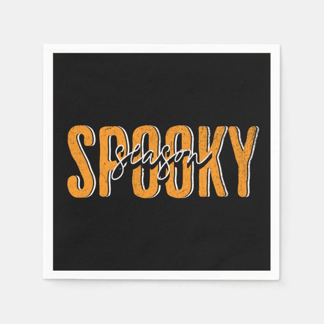 Spooky season napkin (Front)
