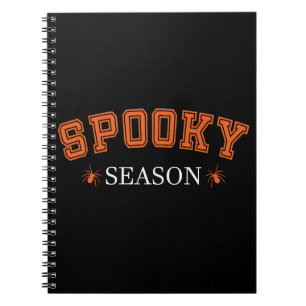 Spooky season notebook