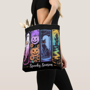Spooky Season Pastel Gothic Tote Bag