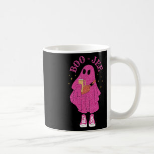 Spooky Season Pink Ghost Halloween Costume Boujee  Coffee Mug