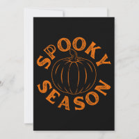 Spooky Season Pumpkin 