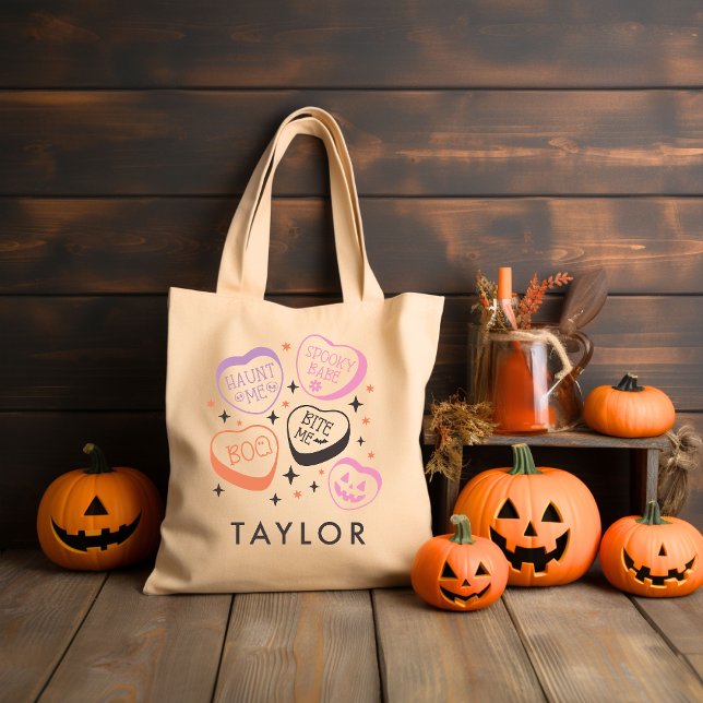Spooky Season Retro Groovy  Tote Bag (Creator Uploaded)