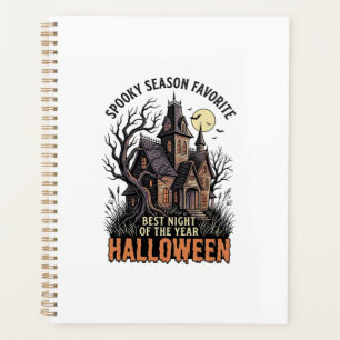 Spooky Season Shirt Haunted Manor Vintage Engravin Planner