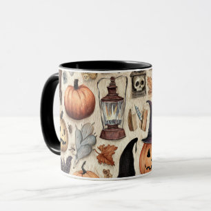 Spooky Season Sips – Mug Halloween Elements