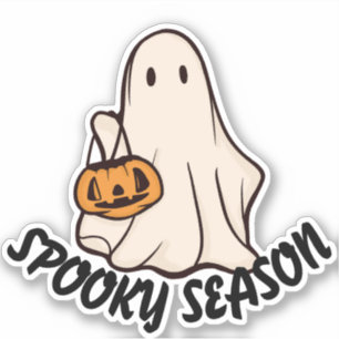 Spooky season Sticker, funny gift Sticker, boo
