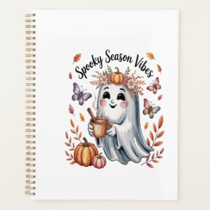 Spooky Season Vibes Ghost Planner