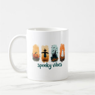 Spooky Season, Vintage Halloween Ghost Coffee Mug