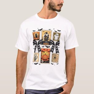 Spooky Season Vintage Halloween Ghost Fall Pumpkin T-Shirt