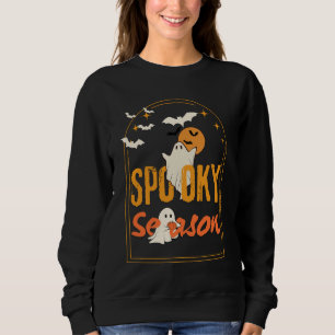 Spooky season vintage retro Halloween gifts  Sweatshirt